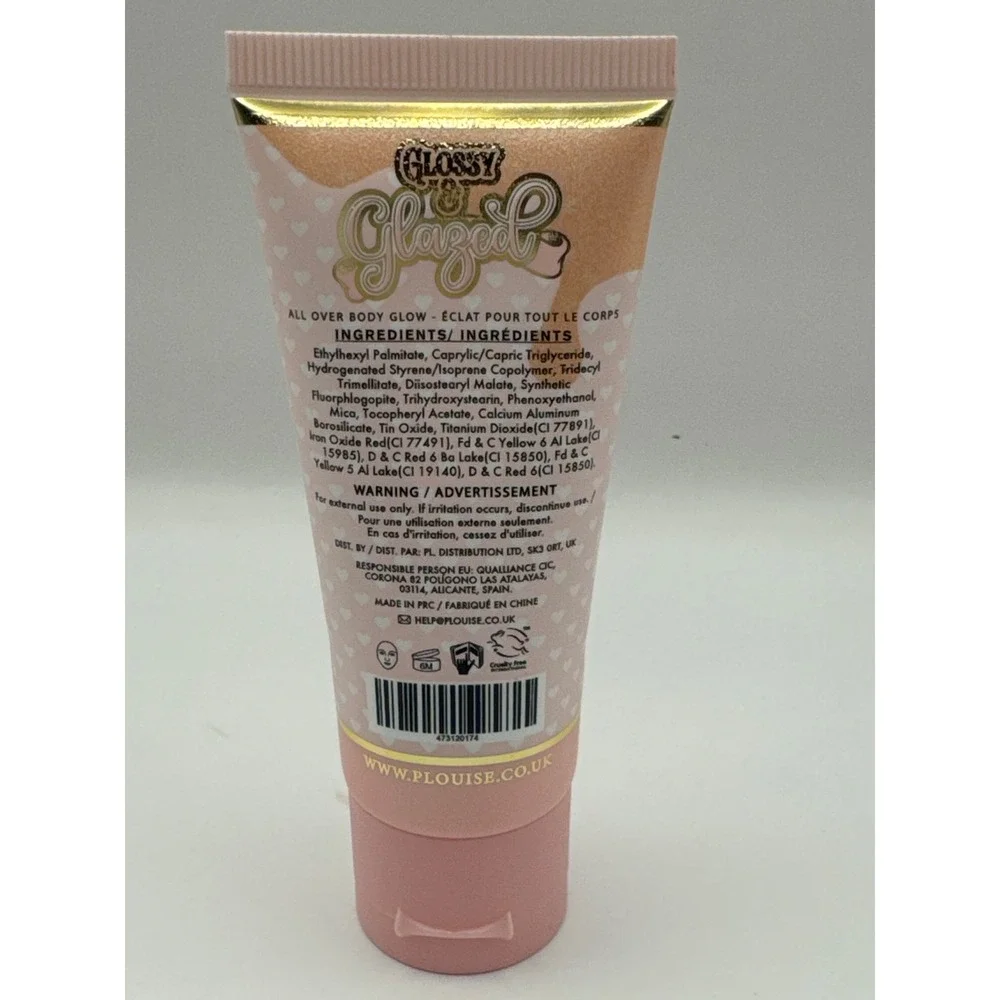 PLouise Glossy & Glazed Crystal Chill All Over Body Glow 35ml Liquid Highlighter